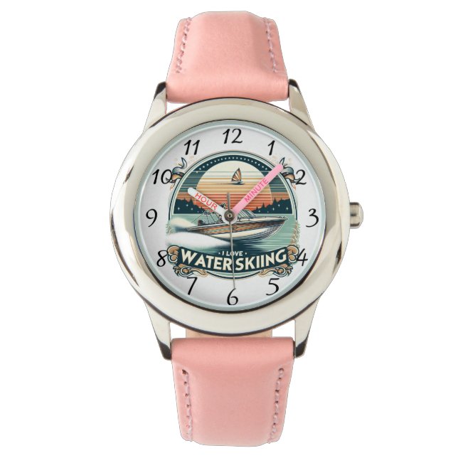 Einsamkeit auf See Armbanduhr (Vorderseite)