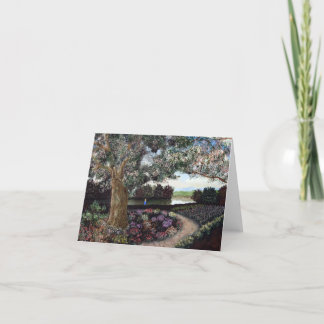 Einsamkeit durch Jim Ivey--Leeres Notecard Karte