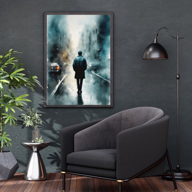 Einsamkeit in der Stadt Poster (Von Creator hochgeladen)