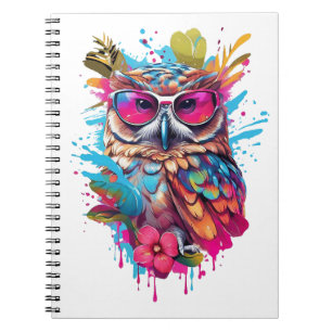 "Einsamkeit mit dem Universum"-Notebook Notizblock