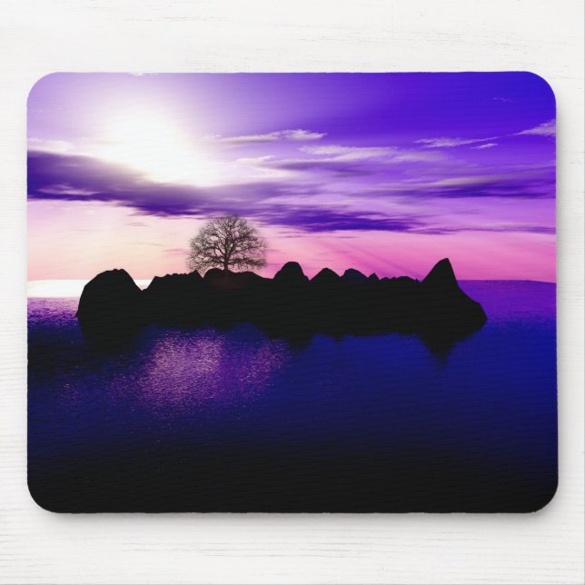 Einsamkeit Mousepad (Vorne)