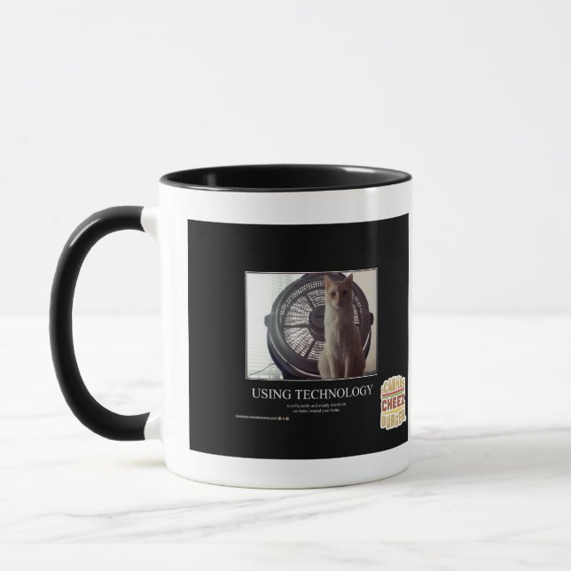 Einsatz von Technologie Tasse (Links)