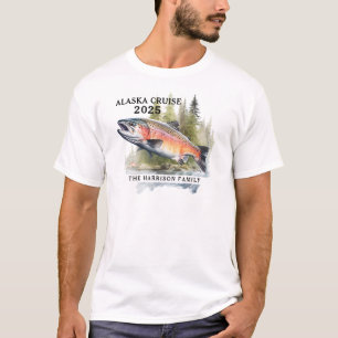 Einschiffung des Kreuzfahrtschiffs Alaska Custom T T-Shirt