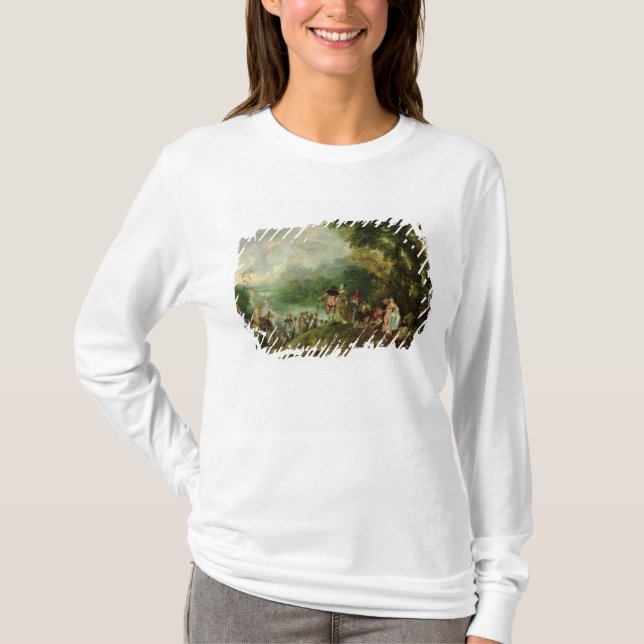 Einschiffung für Cythera, 1717 T-Shirt (Vorderseite)