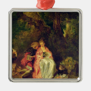 Einschiffung für Cythera, c.1717 Ornament Aus Metall