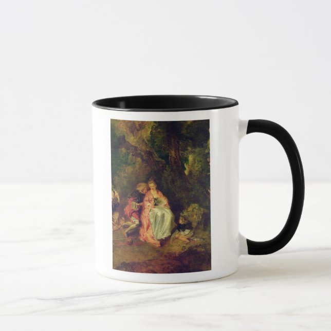 Einschiffung für Cythera, c.1717 Tasse (Rechts)