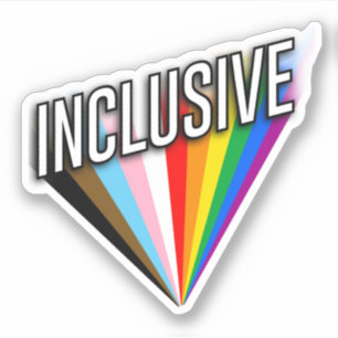 EINSCHLIESSENDES STICKER