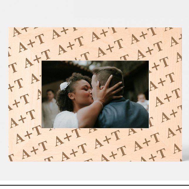 Einschnittige Hochzeitsmuster-Holzrahmen Geätzte Rahmen (Von Creator hochgeladen)