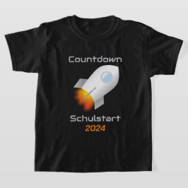 Einschulung - Countdown Schulstart - Rakete 1 | T-Shirt
