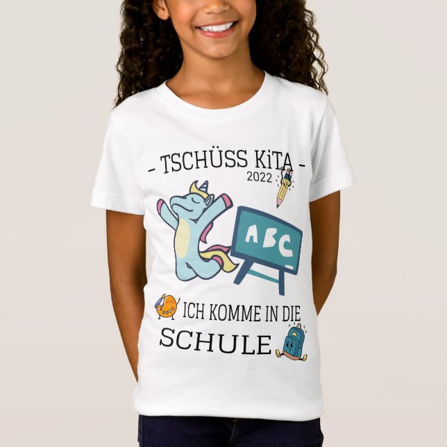 Einschulung oder Kita abschluss T-Shirt (Vorderseite)