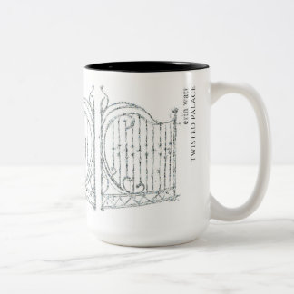 Einseitige Tasse des verdrehten Palastes