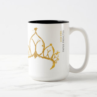 Einseitige Tasse Papierprinzessin