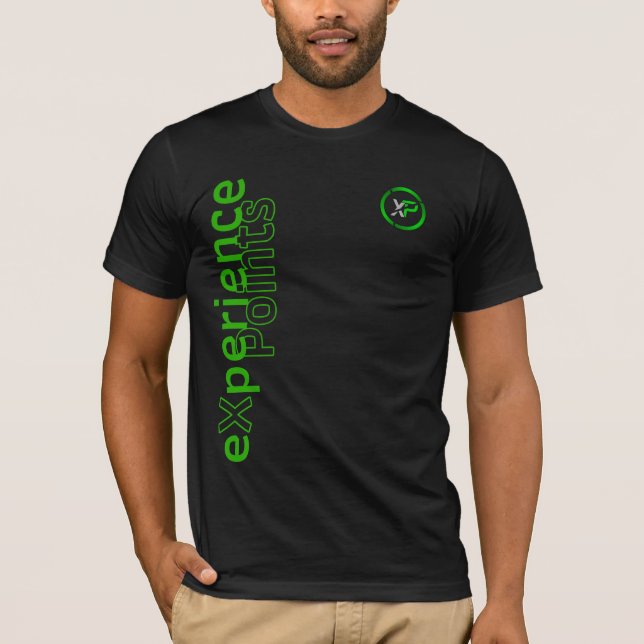 einseitiger Entwurf Münze der Erfahrung Punkt-/XP T-Shirt (Vorderseite)
