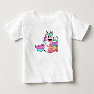 Einsickern mit Babyflasche.PNG Baby T-shirt