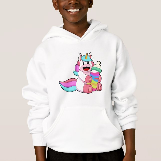 Einsickern mit Babyflasche.PNG Hoodie (Vorderseite)