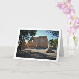 Einsiedelei Santa Bárbara Fassade, Lliria, Valenci Karte