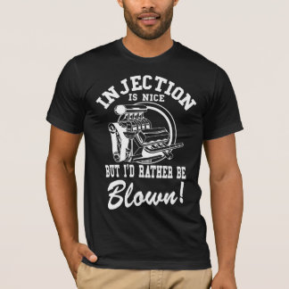Einspritzung ist nett, aber ich würde vielmehr T-Shirt