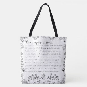 Einst Buch-Geschichten-Taschen-Tasche Tasche