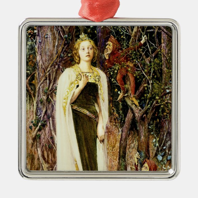 Einst Silbernes Ornament (Vorne)