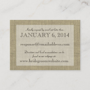 Einsteckkarte Begleitkarte