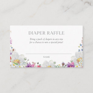 Einsteckkarte für Blume-Papierkorb Einsteckkarte Begleitkarte