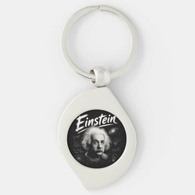 Einstein 2  schlüsselanhänger (Vorderseite)