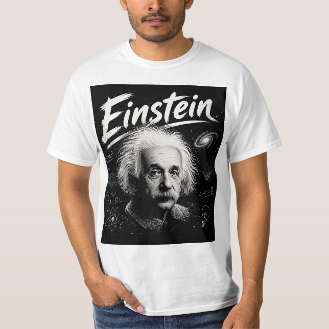 Einstein 2  T-Shirt (Vorderseite)