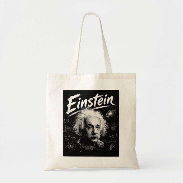 Einstein 2  tragetasche (Vorne)