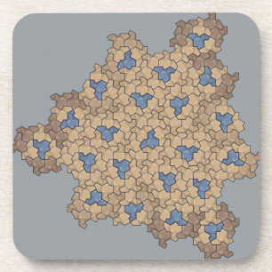 Einstein aperiodische Fliesen "Rocky Mountain Fall Getränkeuntersetzer