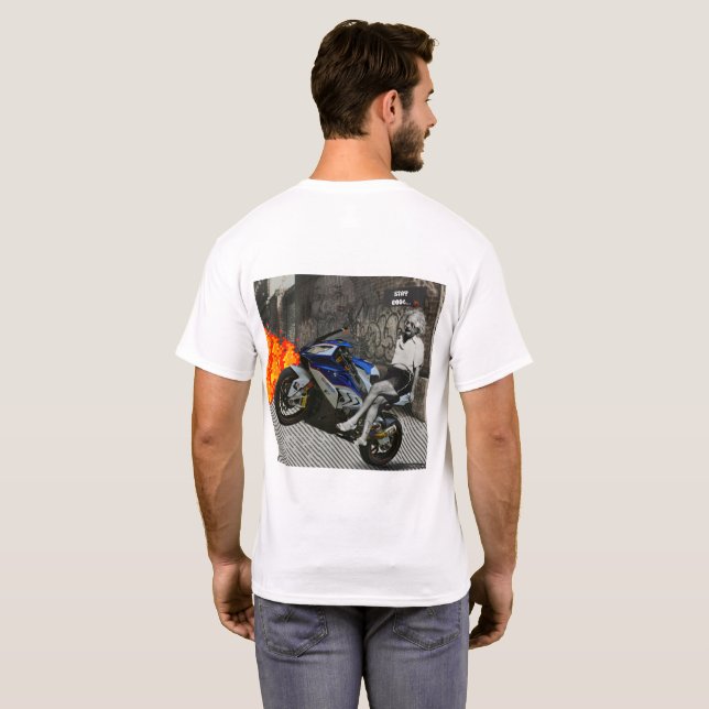 Einstein Gone Wild T-Shirt (Schwarz voll)