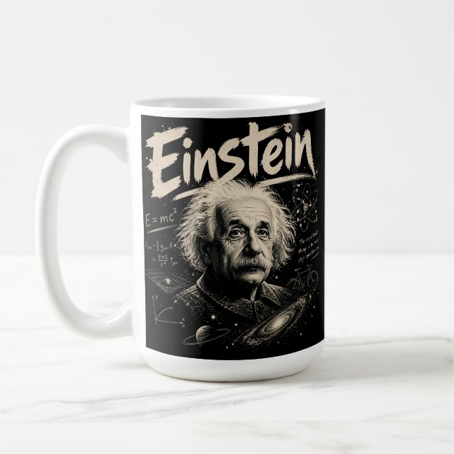 Einstein Kaffeetasse (Links)