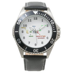 Einsteins Massenäquivalenz Armbanduhr