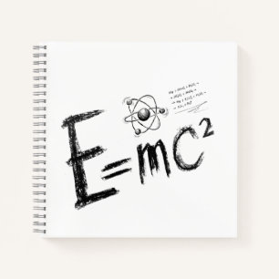 Einsteins Relativitätstheorie. Formel Notizbuch