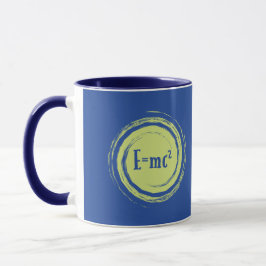 Einsteins Sie sind es sei denn… blaue Tasse von