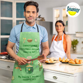 Einstellbare irische Leprechaun Schürze für grünen