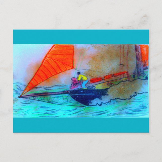 Einstellung der Schüler Postkarte (Vorderseite)