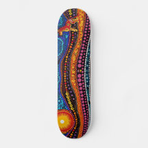 Einstellung der Sonne - Origineller Stil - Skatebo