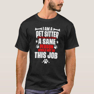 Einstellung des Spaßes für Heimtiere Katze Katze K T-Shirt