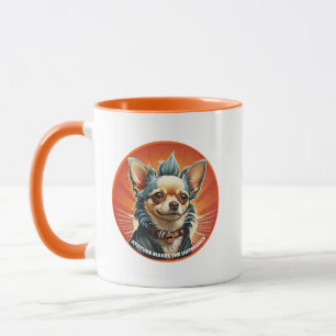 Einstellung macht den Unterschied Pet Chihuahua Pu Tasse