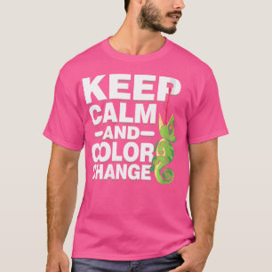 Einstellungen für Ruhe und Farbänderung behalten T-Shirt