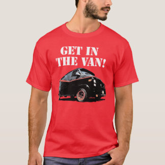 Einstieg in den Van (White Text)-T - Shirt