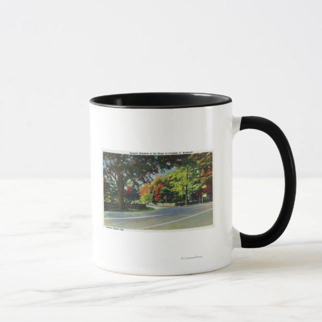 Einstiegsansicht zum FDR-Haus Tasse (Rechts)