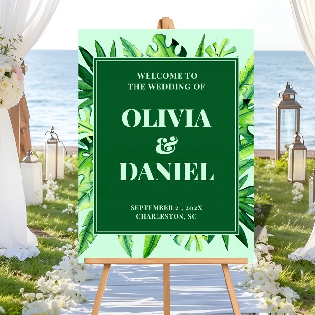 Einstiegsschild für tropische Vegetation Acrylschild (Von Creator hochgeladen)