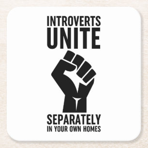 Einstimmigkeit in Ihren eigenen Zuhause Rechteckiger Pappuntersetzer