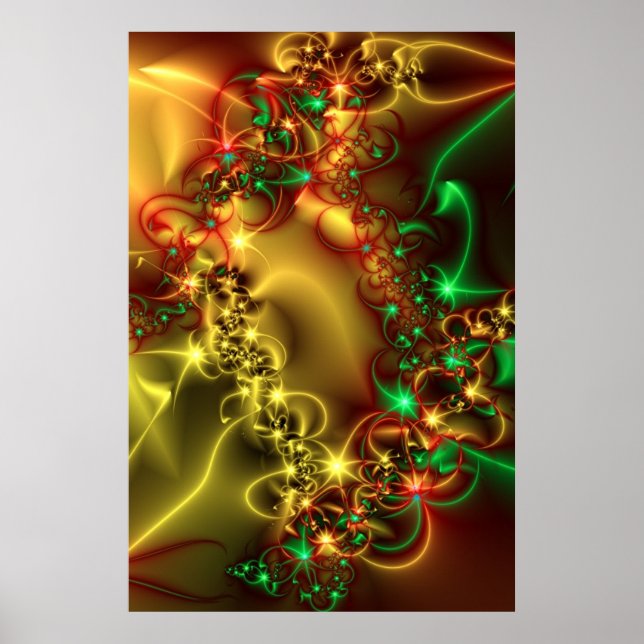 Einströmendes Licht. Poster (Vorne)