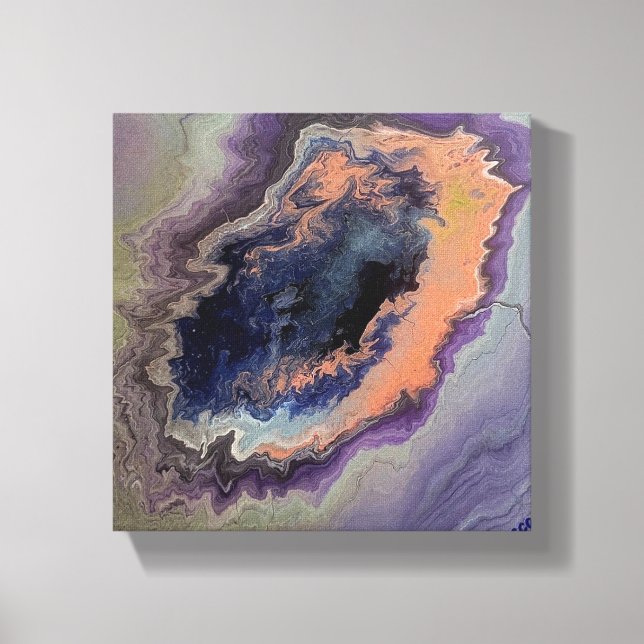 Einsturz Leinwanddruck (Vorderseite)