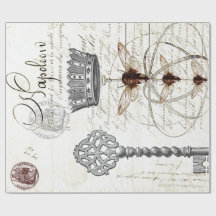 Eintagsfliege-Skript-Packpapier