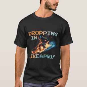 Eintauchen wie ein Pro T-Shirt