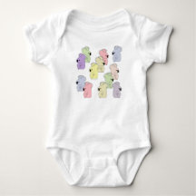 Einteiliger Bodysuit des knuddeligen