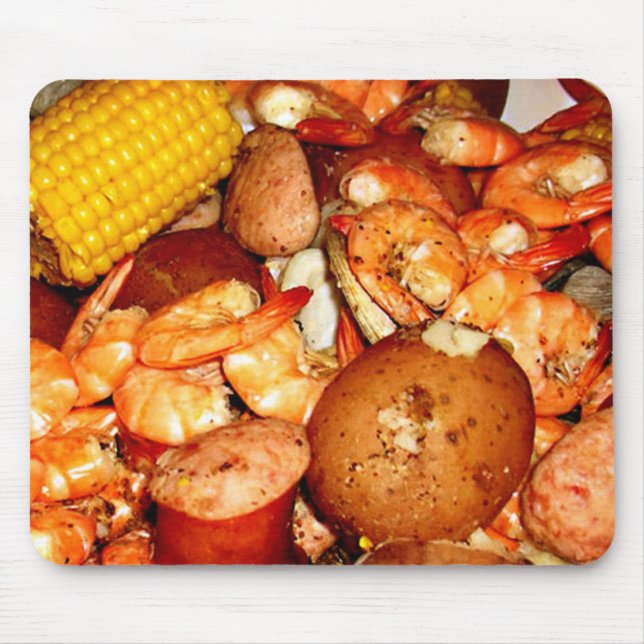 Eintopfgericht South Carolina Frogmore Mousepad (Vorne)